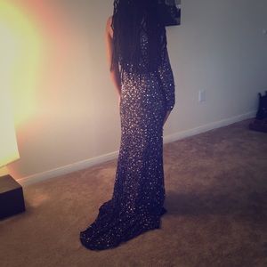 Sequin mermaid like dress
